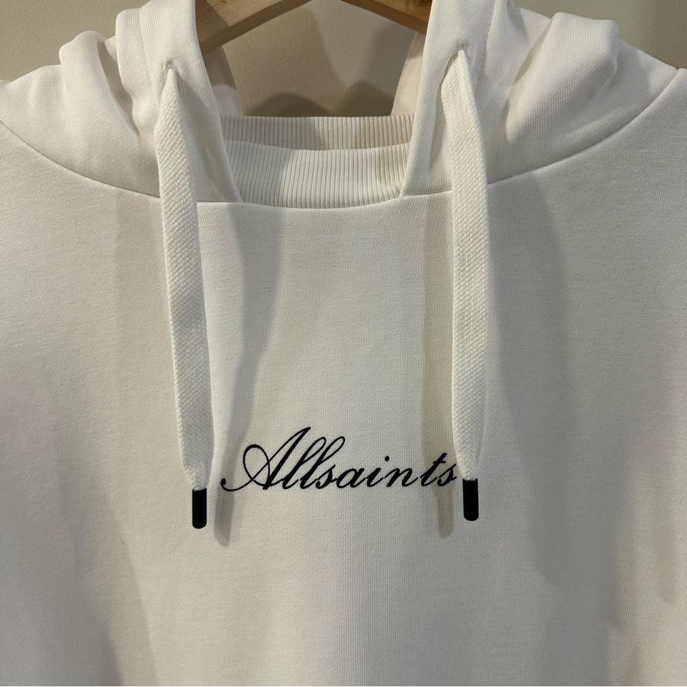 All Saints Women's Vita Etrie Screen Print Hoodie - Picture 3 of 6